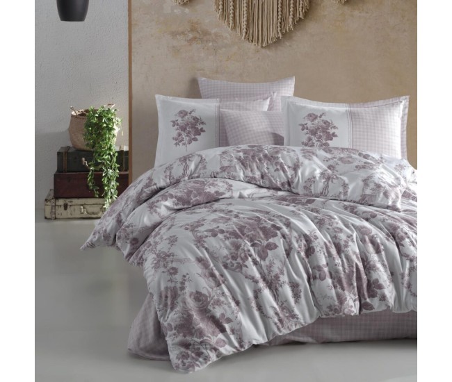 Lenjerie de pat satin clasy king size (freda)